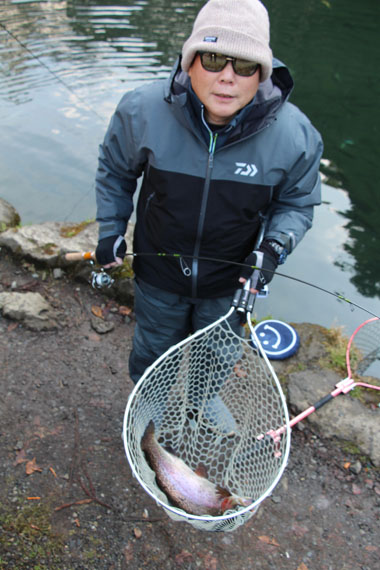 小菅トラウトガーデン 釣果