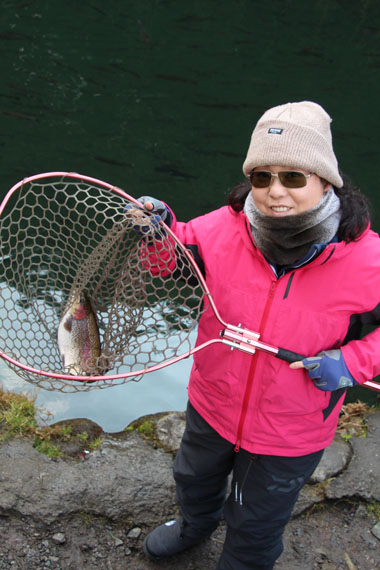 小菅トラウトガーデン 釣果