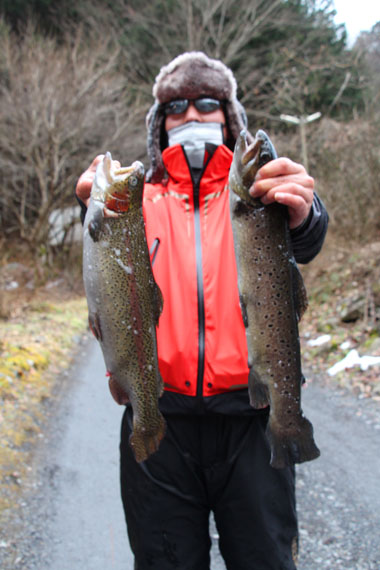 小菅トラウトガーデン 釣果