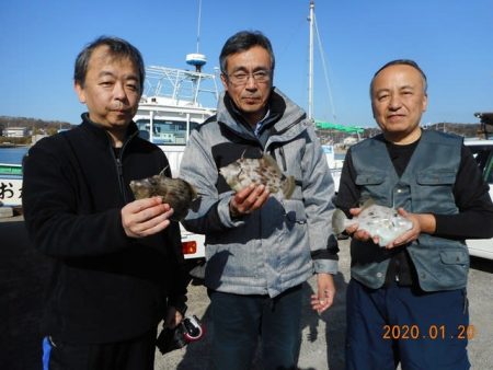 館山つりセンターくろしお丸 釣果