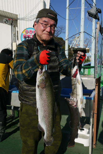 としまえんフィッシングエリア 釣果