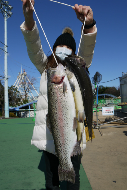としまえんフィッシングエリア 釣果