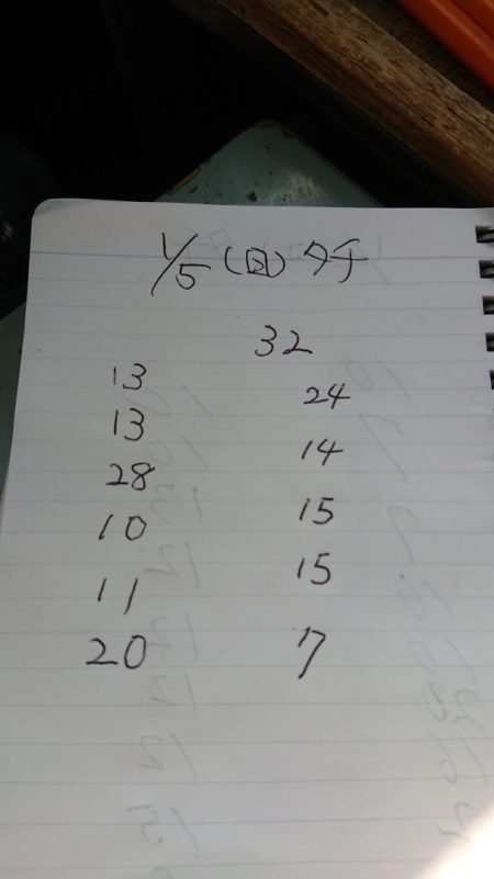 金沢八景鴨下丸 釣果