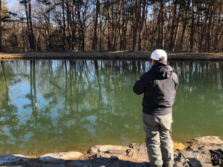 白州トラウトフィッシングエリア シルフ 釣果