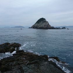 御五神でグレ釣り