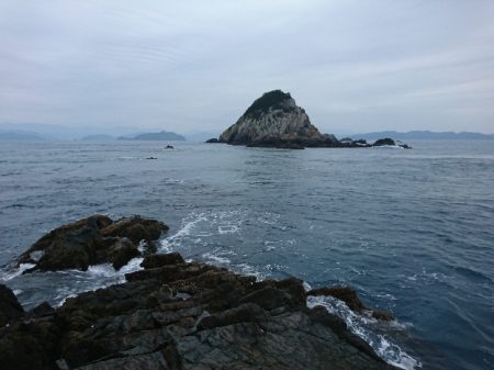 御五神でグレ釣り