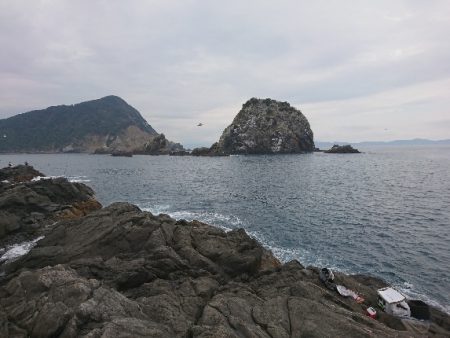 御五神で連続のグレ釣り