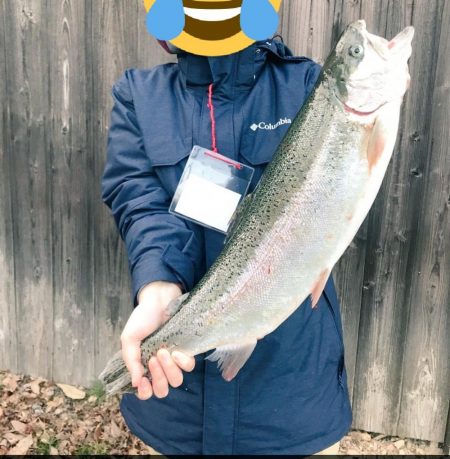 管釣り 嵐山で58