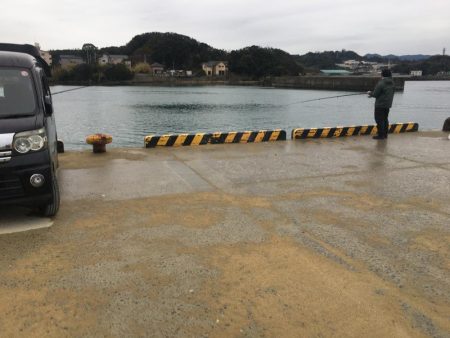 アジ16匹、尺アジ1匹