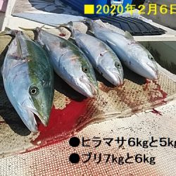 大物釣果速報！●光義丸：平戸市早福港