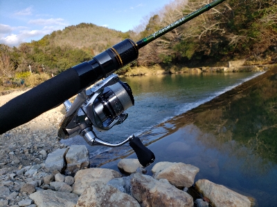 北田原マス釣場へgo