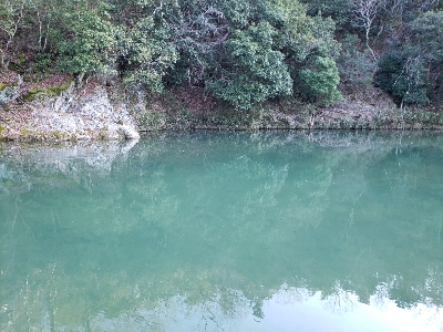 北田原マス釣場へgo