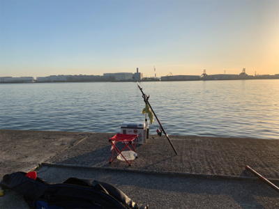 大阪南港へエビ撒き釣行