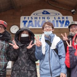 フィッシングレイクたかみや 釣果