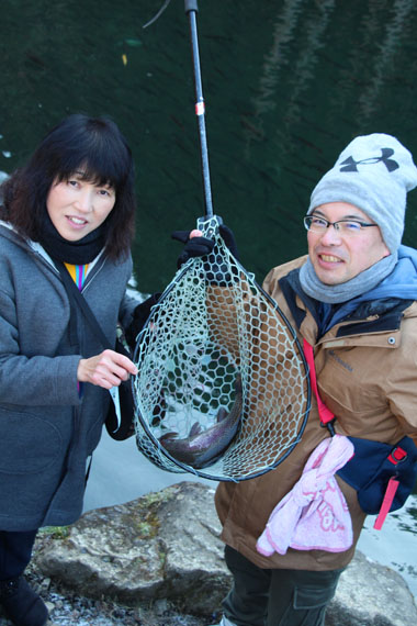小菅トラウトガーデン 釣果
