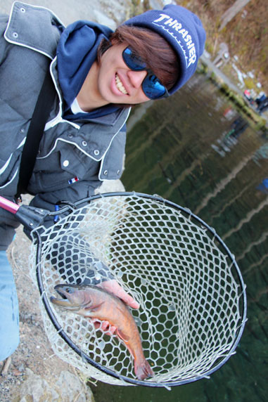 小菅トラウトガーデン 釣果