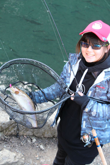 小菅トラウトガーデン 釣果