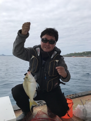 本部釣りイカダ 釣果