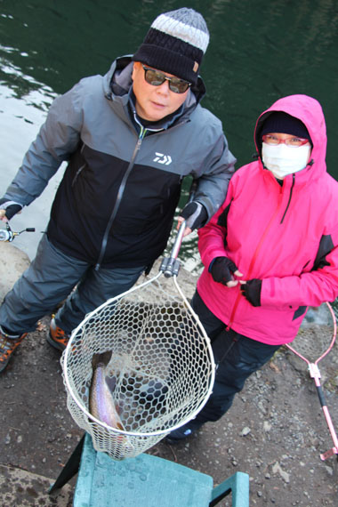 小菅トラウトガーデン 釣果