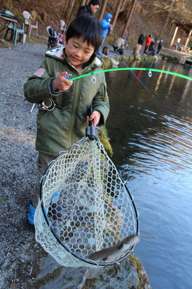 小菅トラウトガーデン 釣果