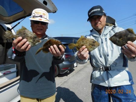 館山つりセンターくろしお丸 釣果