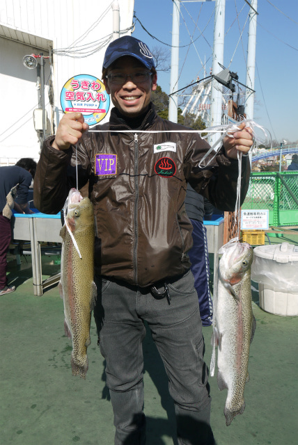 としまえんフィッシングエリア 釣果