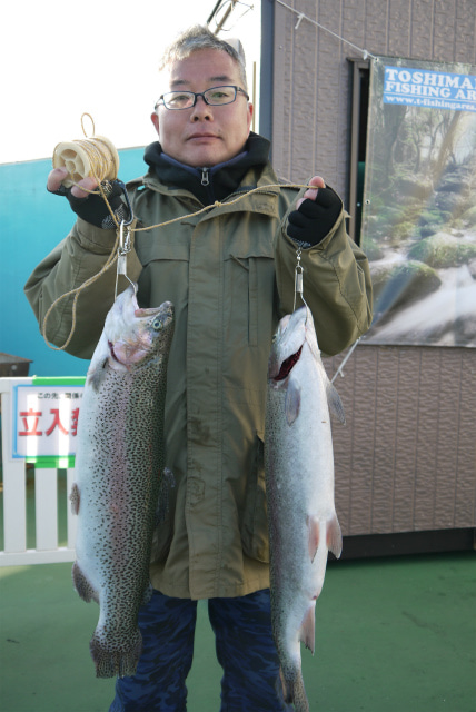 としまえんフィッシングエリア 釣果