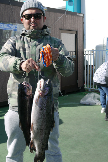 としまえんフィッシングエリア 釣果