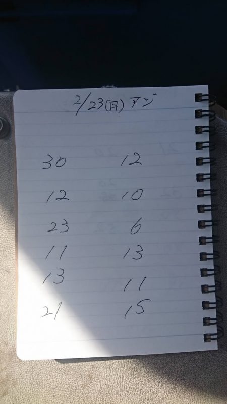 金沢八景鴨下丸 釣果