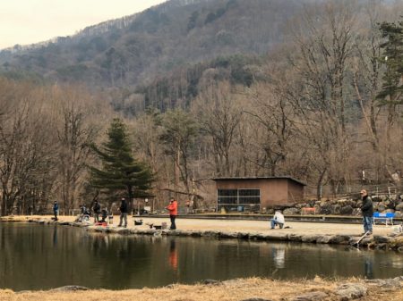 白州トラウトフィッシングエリア　シルフ 釣…