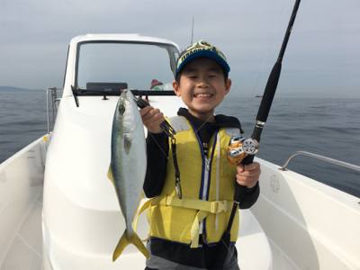 レンタルボードでツバス&サバ