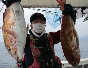 浜田釣舟　真鯛釣り