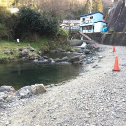 久々の水無瀬川・尺代アマゴ・マス釣り場