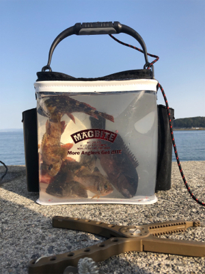 シラサエビの胴付き探り釣り