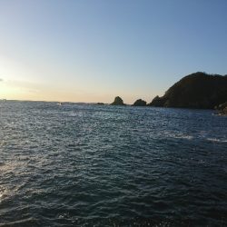 方座浦で磯釣り