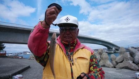強風の東二見釣行