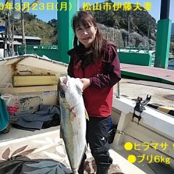 大物釣果速報！●光義丸：平戸市早福港