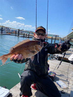 ポート田尻さんにて