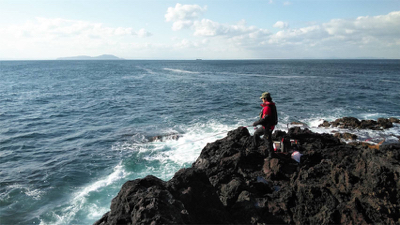 大波！爆風！壱岐島！