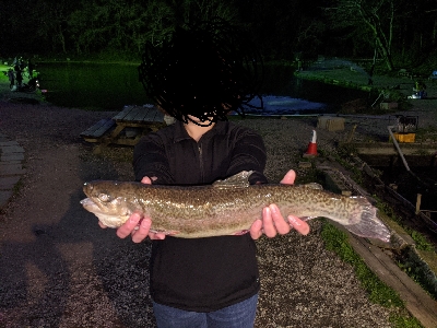 ジョイバレーでロックトラウト