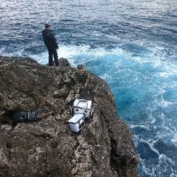 勝浦山成でグレ釣り