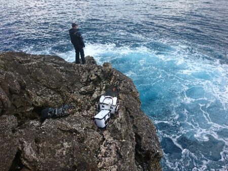 勝浦山成でグレ釣り