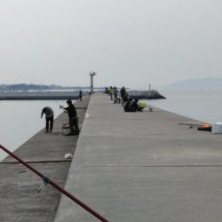 3連休最終日も東二見でキス釣り