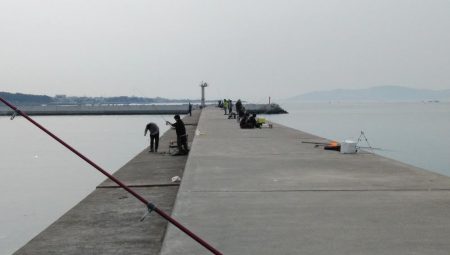3連休最終日も東二見でキス釣り