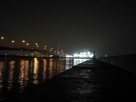 南港へち釣行 （2020/03/08 南港ヘチ釣り　真チヌ（46.5cm）ガシラ 釣果有り）