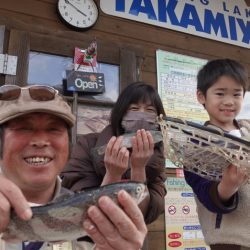 フィッシングレイクたかみや 釣果