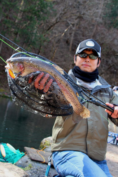 小菅トラウトガーデン 釣果