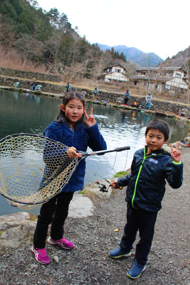 小菅トラウトガーデン 釣果
