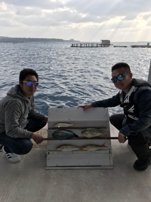 本部釣りイカダ 釣果