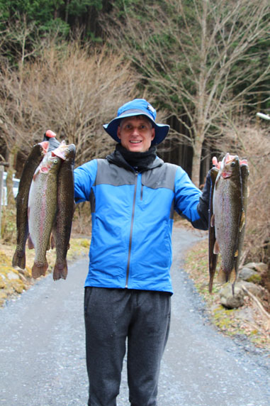 小菅トラウトガーデン 釣果